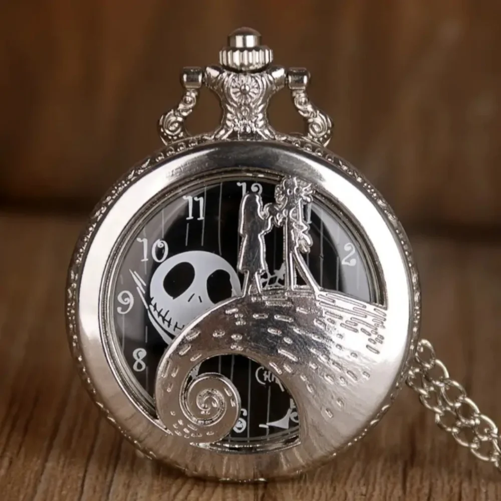 New nightmare before Christmas tim Burton pocket watch